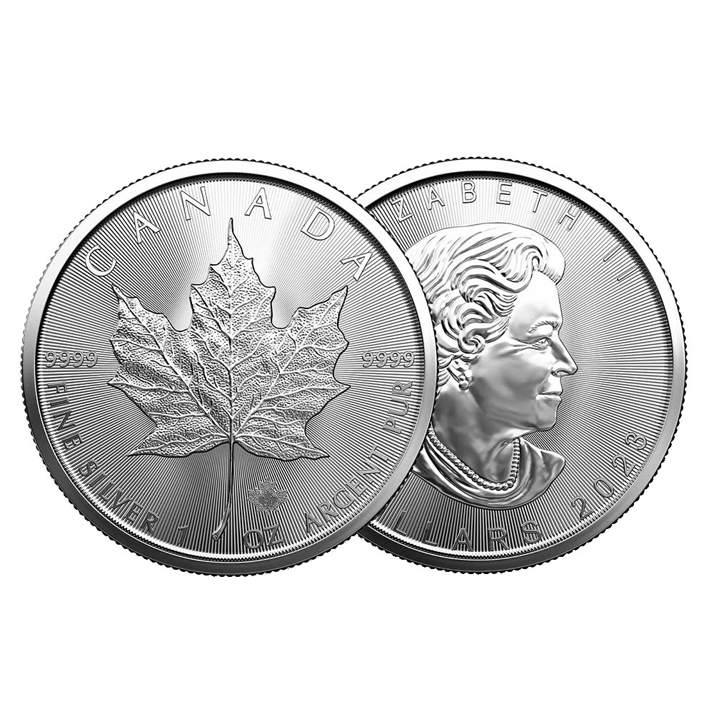 2023 1온스 실버 메이플 불리온 주화(Coin) 5$(CAD) 25ea